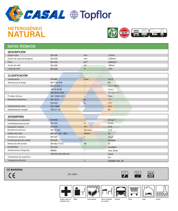 Ficha Tecnica NATURAL 12